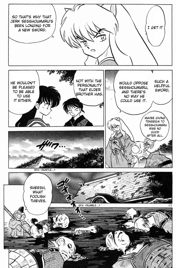 InuYasha Chapter 126 page 17 - Chapter 126: Tenseiga