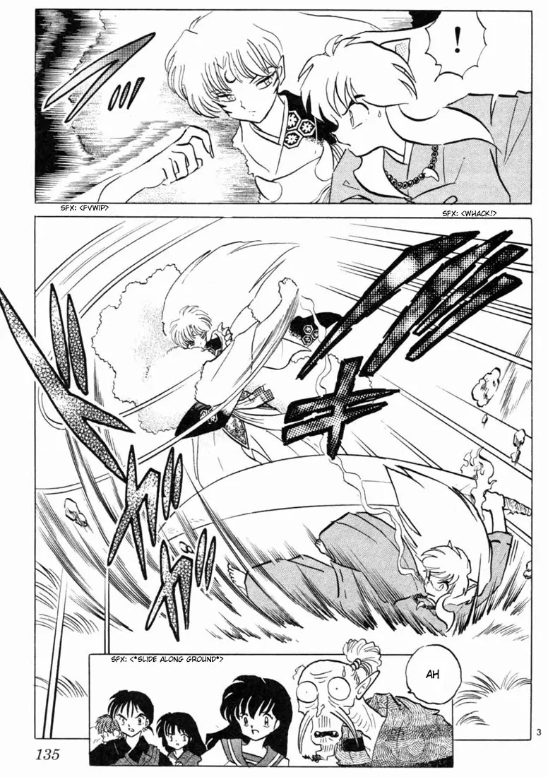 InuYasha Chapter 126 page 3 - Chapter 126: Tenseiga