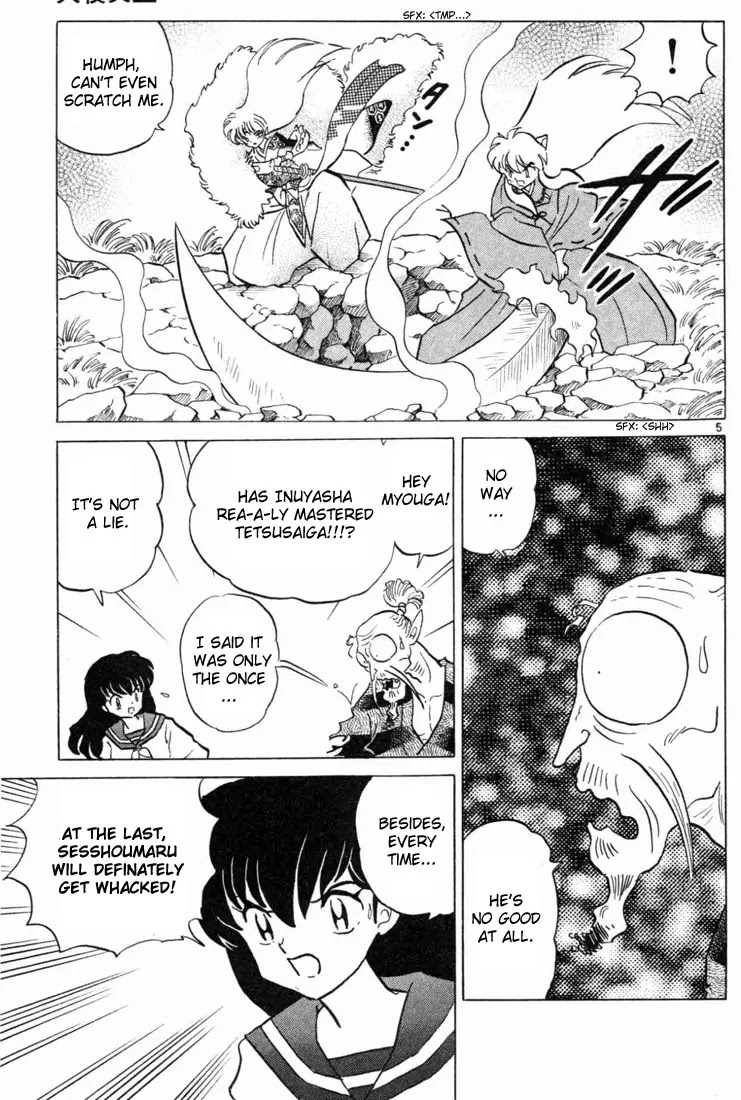 InuYasha Chapter 126 page 5 - Chapter 126: Tenseiga