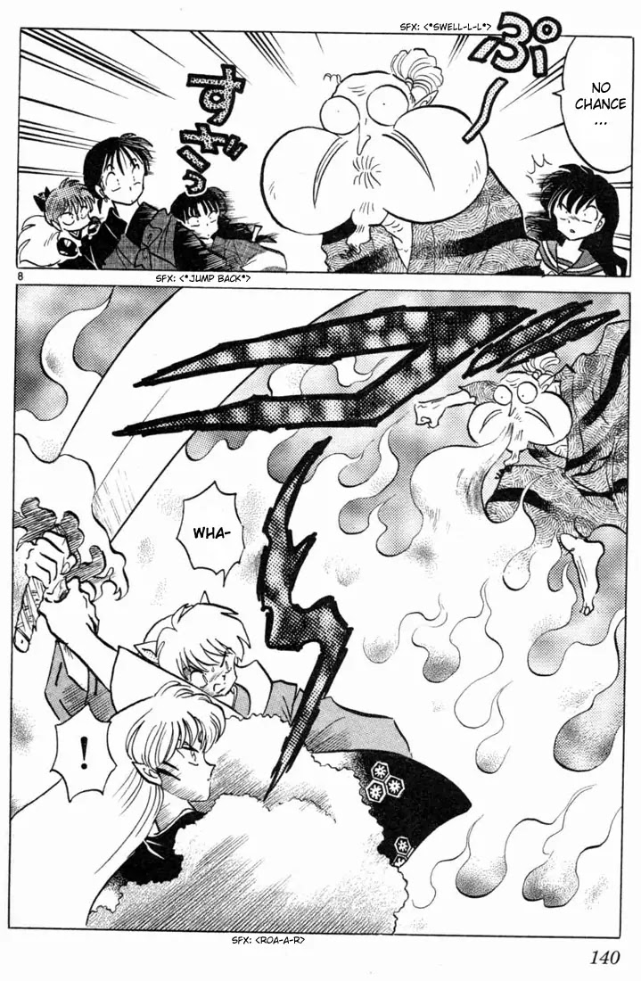 InuYasha Chapter 126 page 8 - Chapter 126: Tenseiga