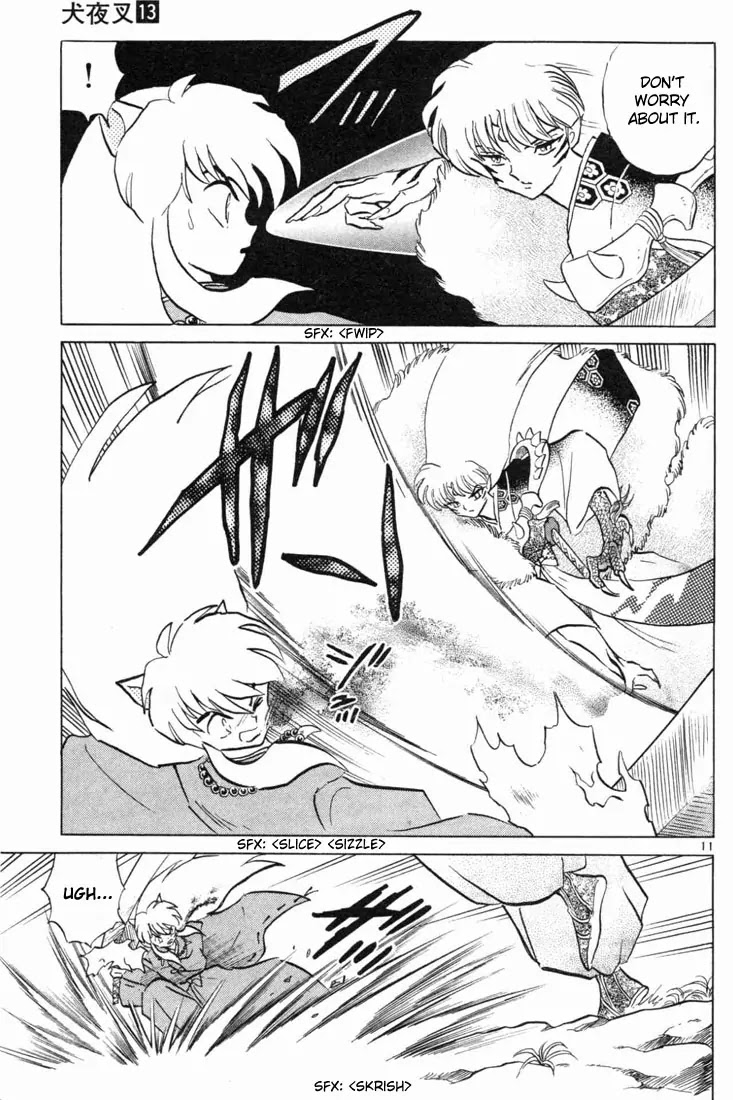 InuYasha Chapter 127 page 11 - Chapter 127: Cutting Wind
