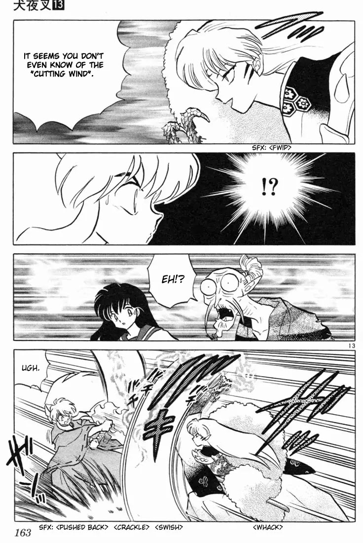 InuYasha Chapter 127 page 13 - Chapter 127: Cutting Wind