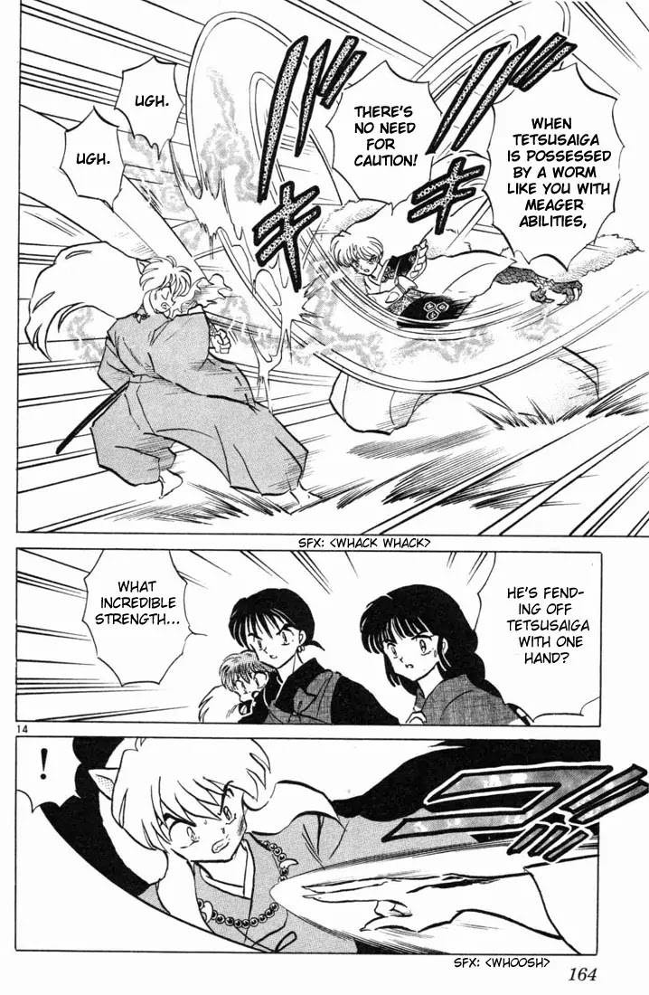 InuYasha Chapter 127 page 14 - Chapter 127: Cutting Wind