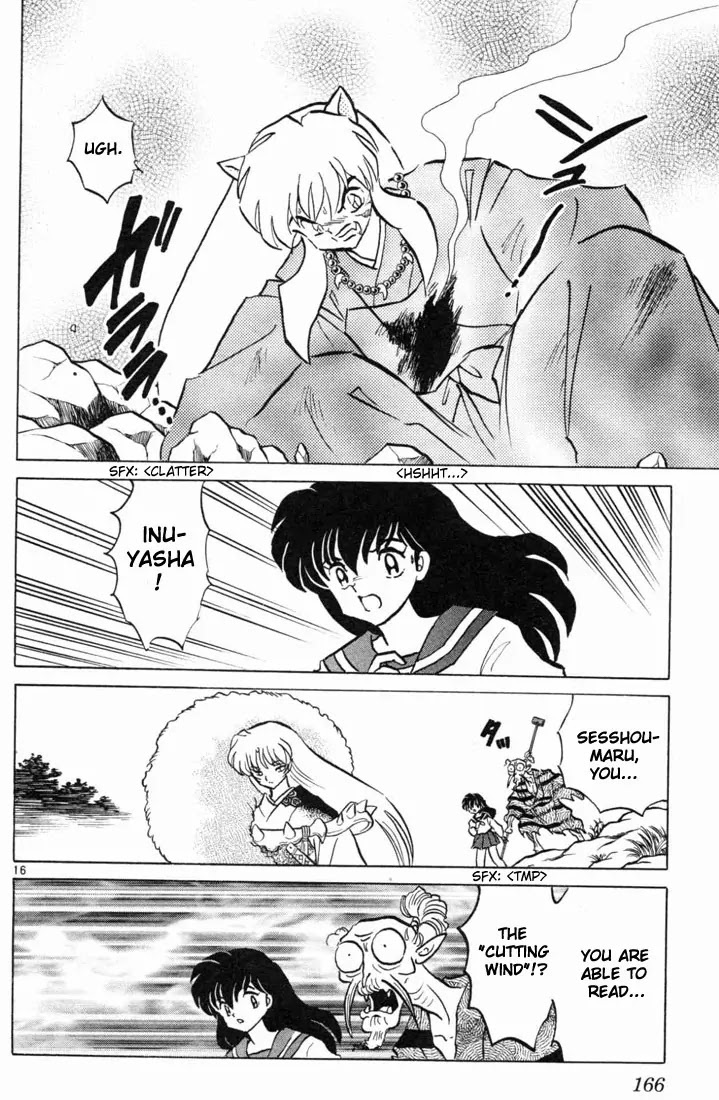 InuYasha Chapter 127 page 16 - Chapter 127: Cutting Wind