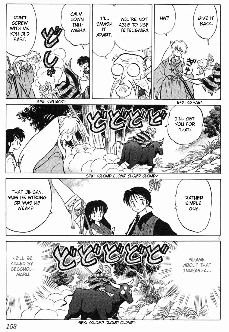 InuYasha Chapter 127 page 3 - Chapter 127: Cutting Wind