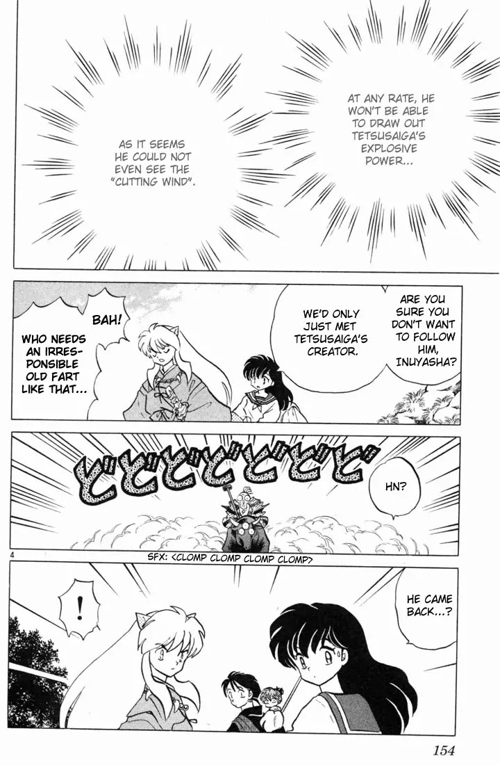 InuYasha Chapter 127 page 4 - Chapter 127: Cutting Wind