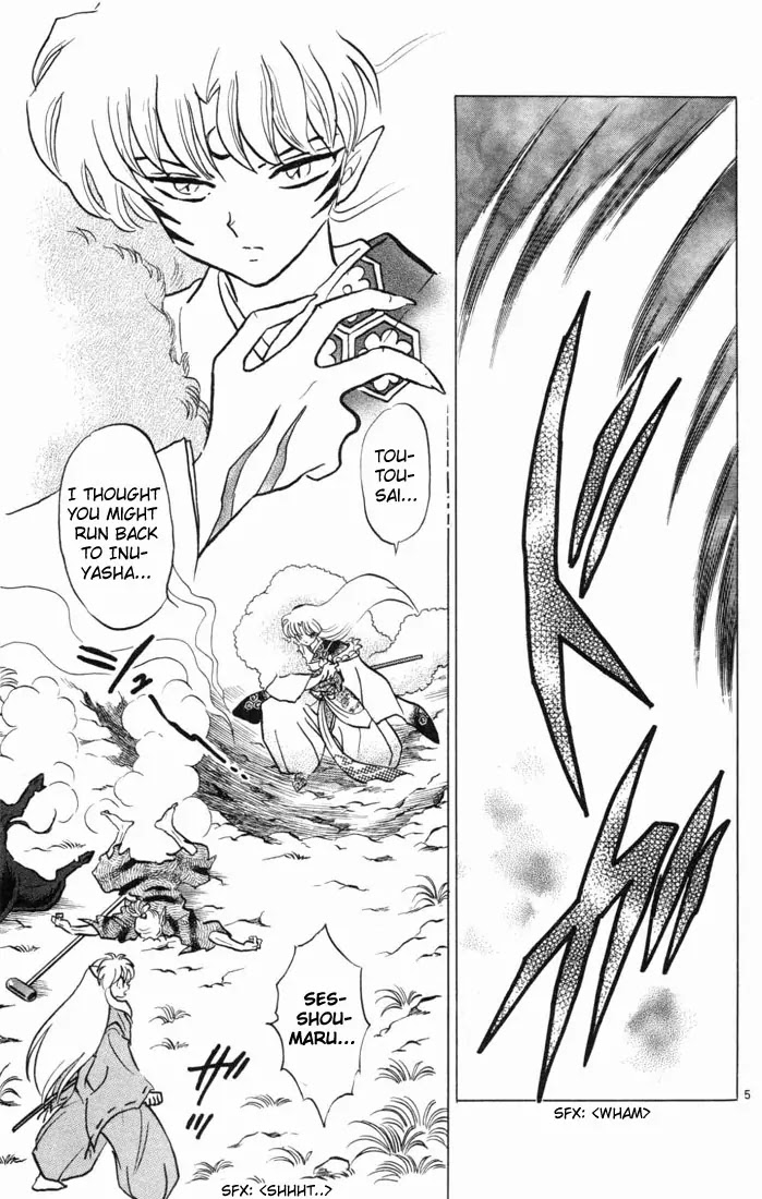 InuYasha Chapter 127 page 5 - Chapter 127: Cutting Wind