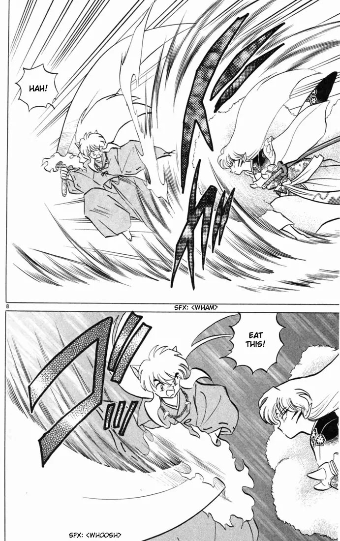 InuYasha Chapter 127 page 8 - Chapter 127: Cutting Wind