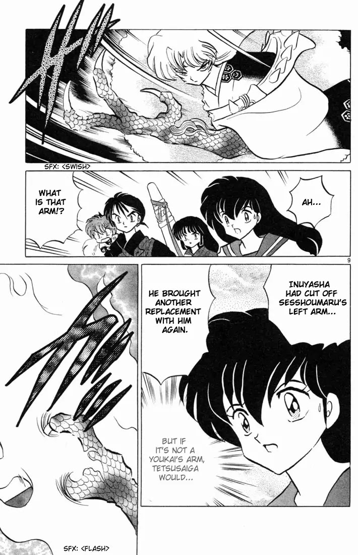 InuYasha Chapter 127 page 9 - Chapter 127: Cutting Wind