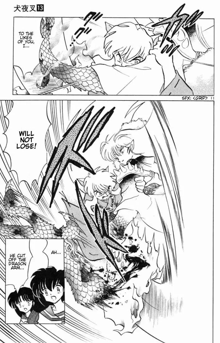 InuYasha Chapter 128 page 11 - Chapter 128: Unseeable Method