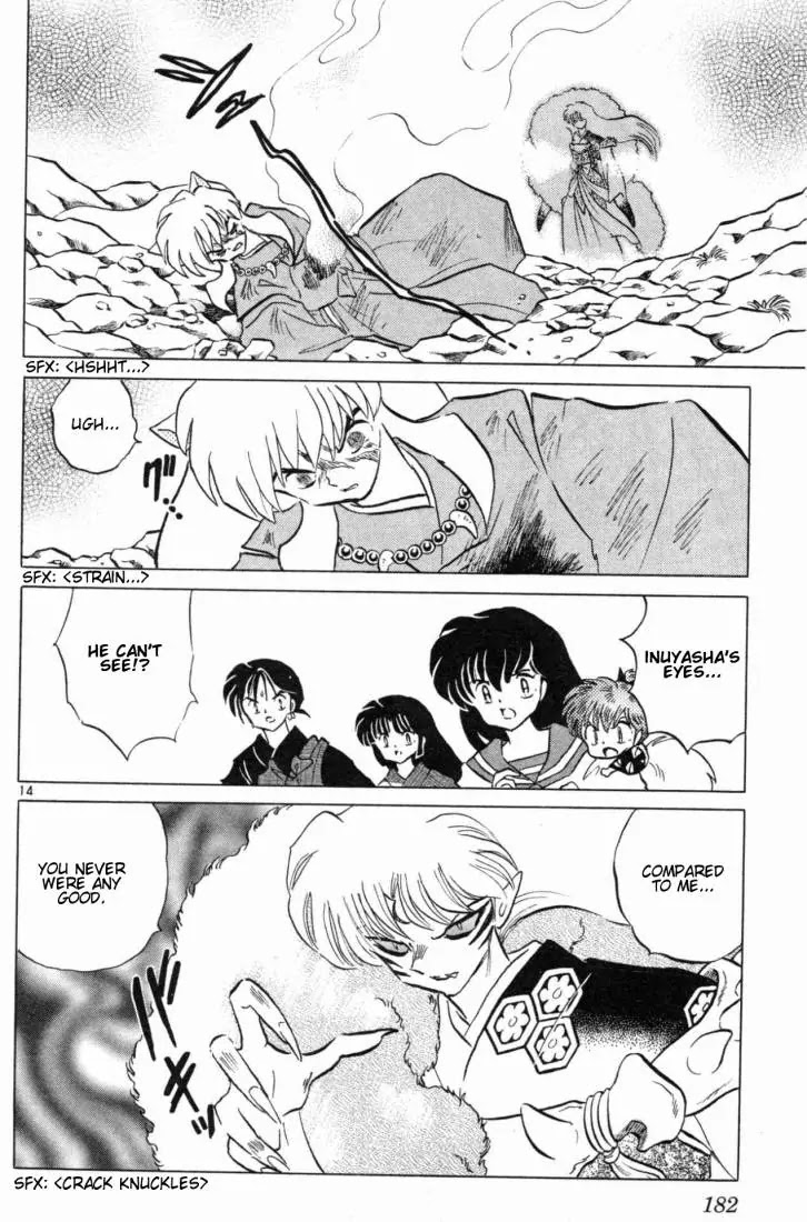 InuYasha Chapter 128 page 14 - Chapter 128: Unseeable Method
