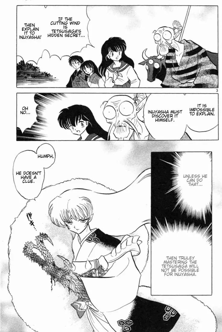 InuYasha Chapter 128 page 3 - Chapter 128: Unseeable Method