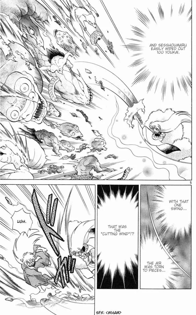 InuYasha Chapter 128 page 5 - Chapter 128: Unseeable Method