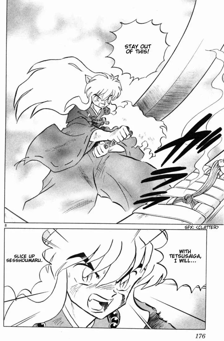 InuYasha Chapter 128 page 8 - Chapter 128: Unseeable Method