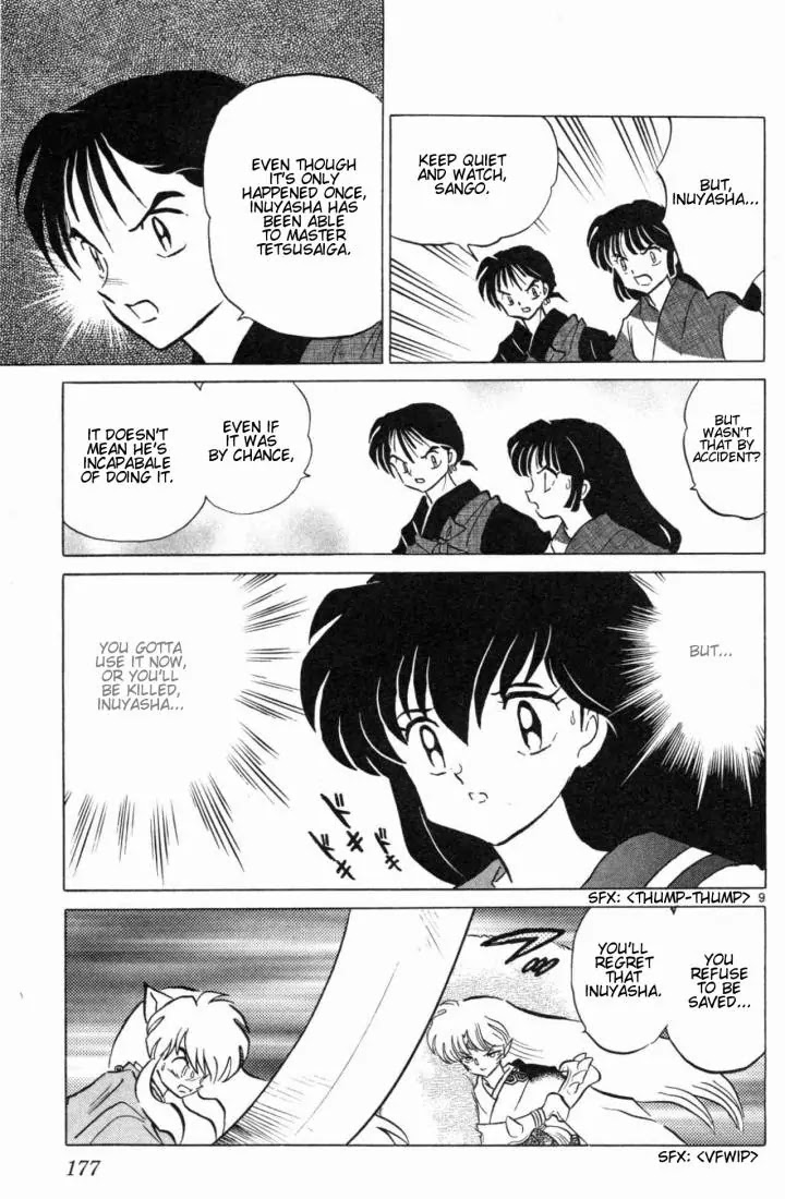 InuYasha Chapter 128 page 9 - Chapter 128: Unseeable Method