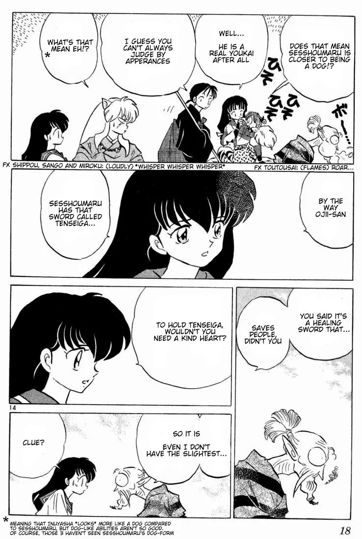 InuYasha Chapter 129 page 15 - Chapter 129: The True Master