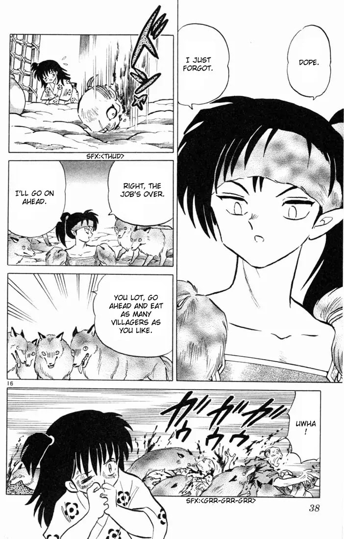 InuYasha Chapter 130 page 16 - Chapter 130: Wolf