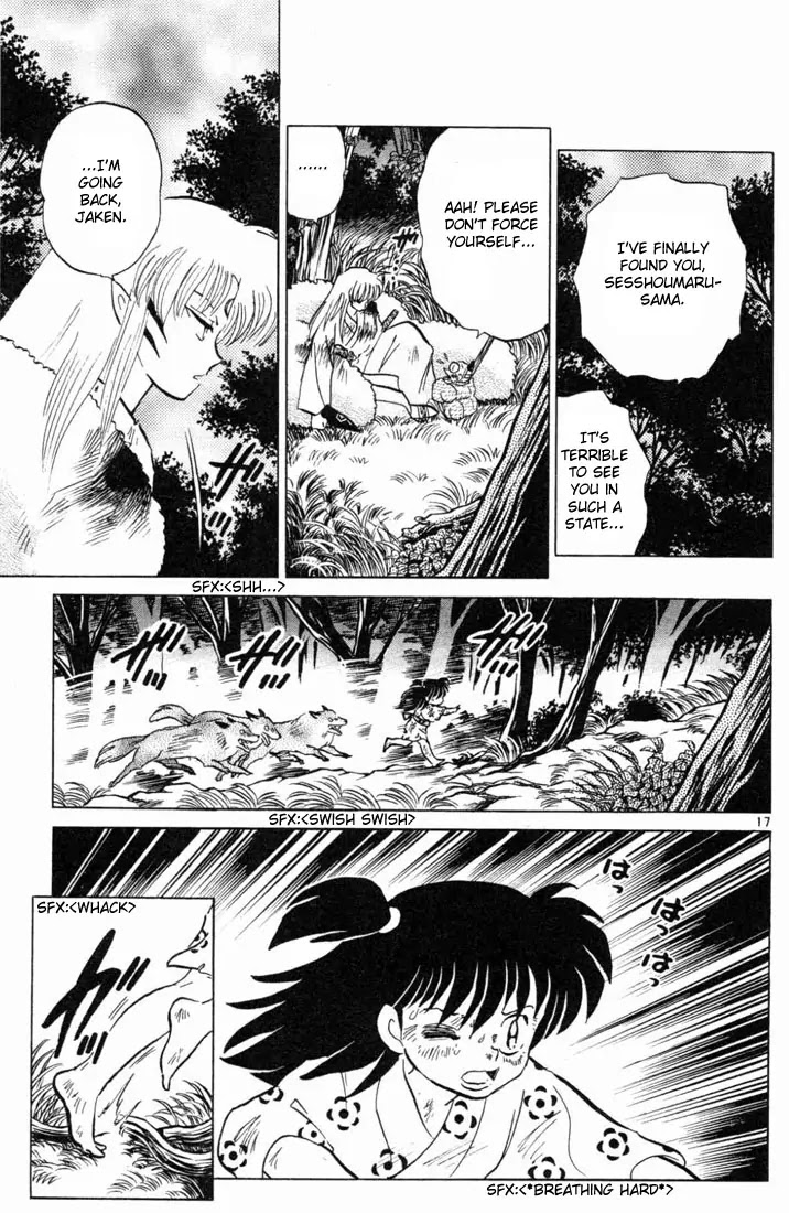 InuYasha Chapter 130 page 17 - Chapter 130: Wolf