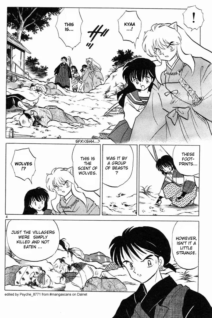 InuYasha Chapter 130 page 4 - Chapter 130: Wolf