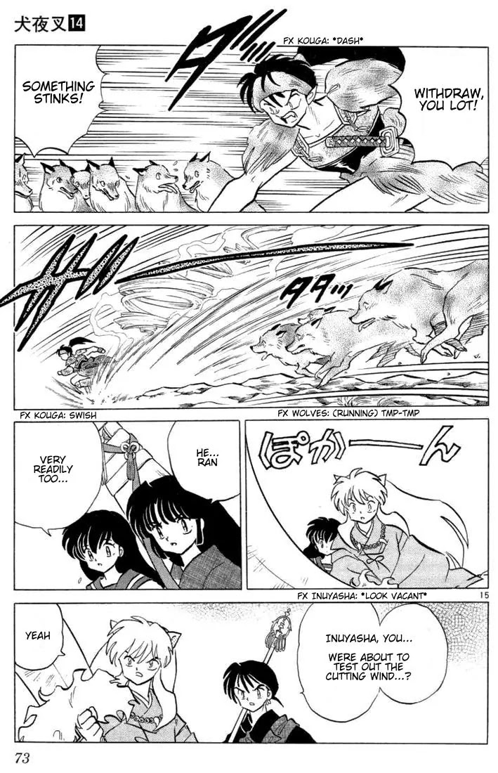 InuYasha Chapter 132 page 14 - Chapter 132: Kouga