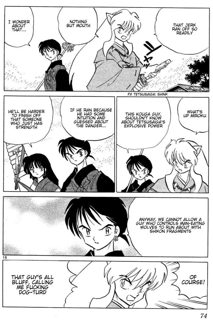 InuYasha Chapter 132 page 15 - Chapter 132: Kouga