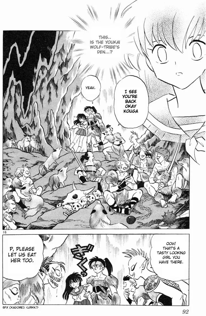 InuYasha Chapter 133 page 16 - Chapter 133: Capture