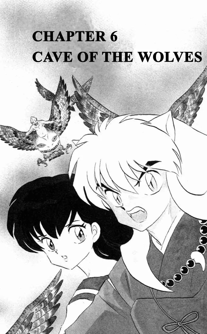 InuYasha Chapter 134 page 1 - Chapter 134: Cave of Wolves