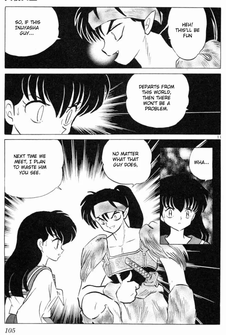 InuYasha Chapter 134 page 11 - Chapter 134: Cave of Wolves