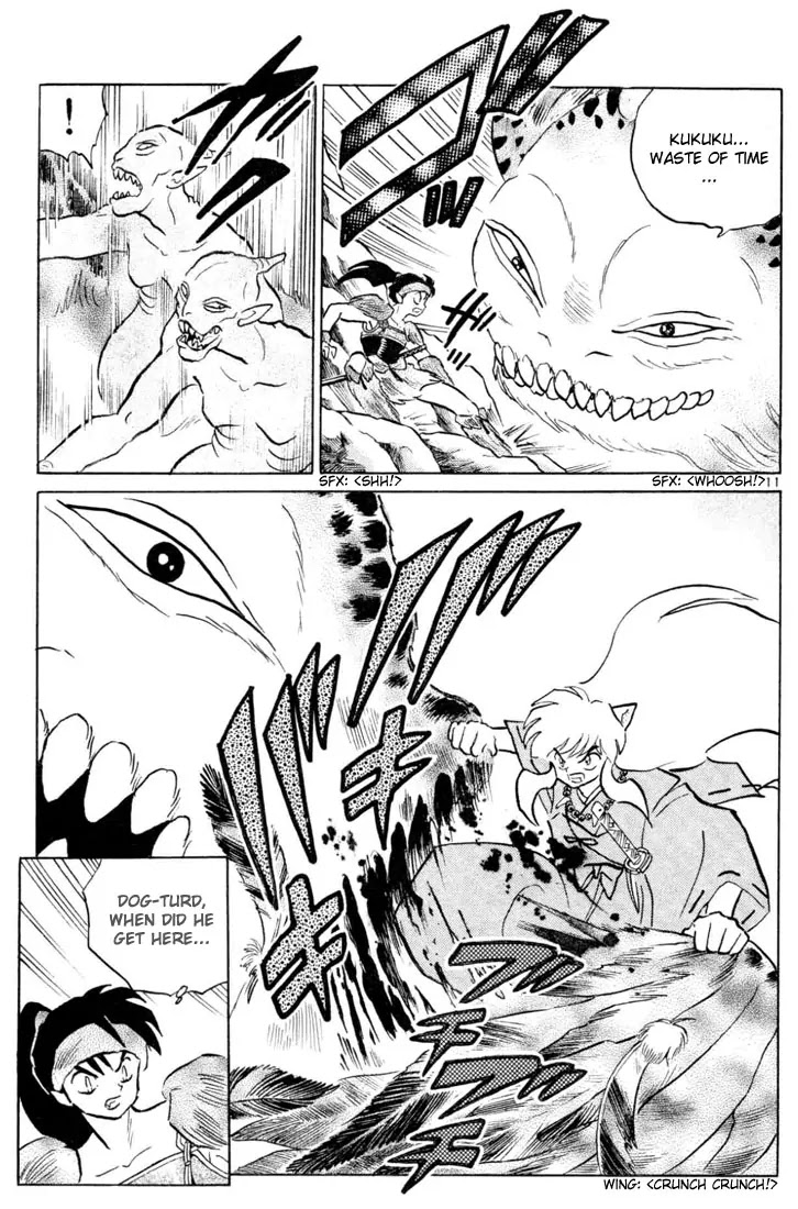 InuYasha Chapter 136 page 11 - Chapter 136: Three Way Battle