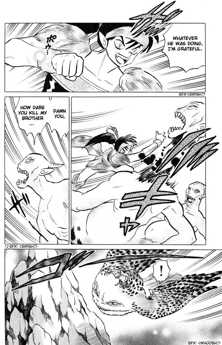 InuYasha Chapter 136 page 12 - Chapter 136: Three Way Battle
