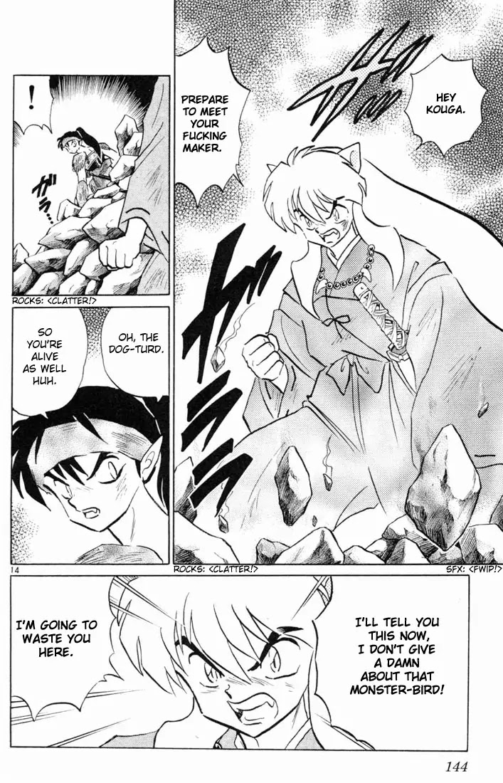 InuYasha Chapter 136 page 14 - Chapter 136: Three Way Battle