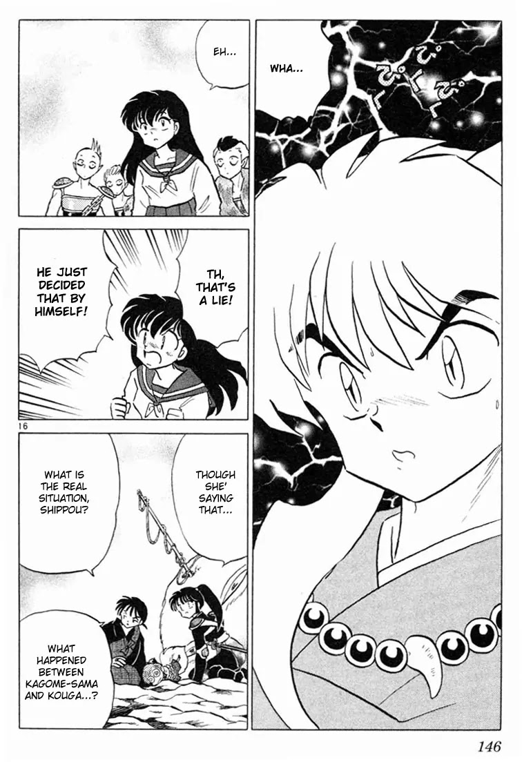 InuYasha Chapter 136 page 16 - Chapter 136: Three Way Battle