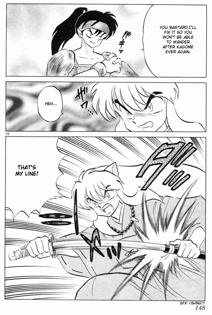 InuYasha Chapter 136 page 18 - Chapter 136: Three Way Battle