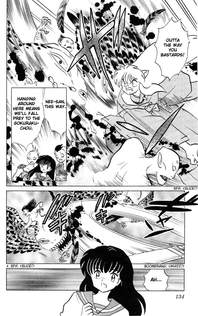 InuYasha Chapter 136 page 4 - Chapter 136: Three Way Battle