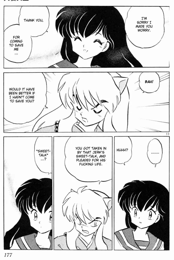 InuYasha Chapter 138 page 11 - Chapter 138: Why I Let Them Escape