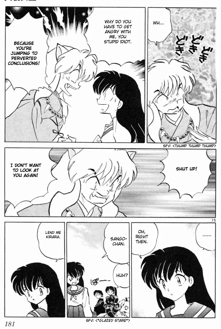 InuYasha Chapter 138 page 15 - Chapter 138: Why I Let Them Escape