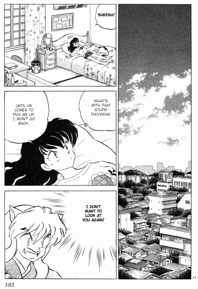 InuYasha Chapter 138 page 17 - Chapter 138: Why I Let Them Escape