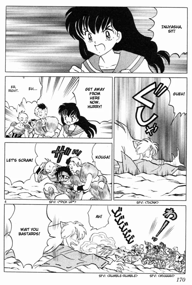InuYasha Chapter 138 page 4 - Chapter 138: Why I Let Them Escape