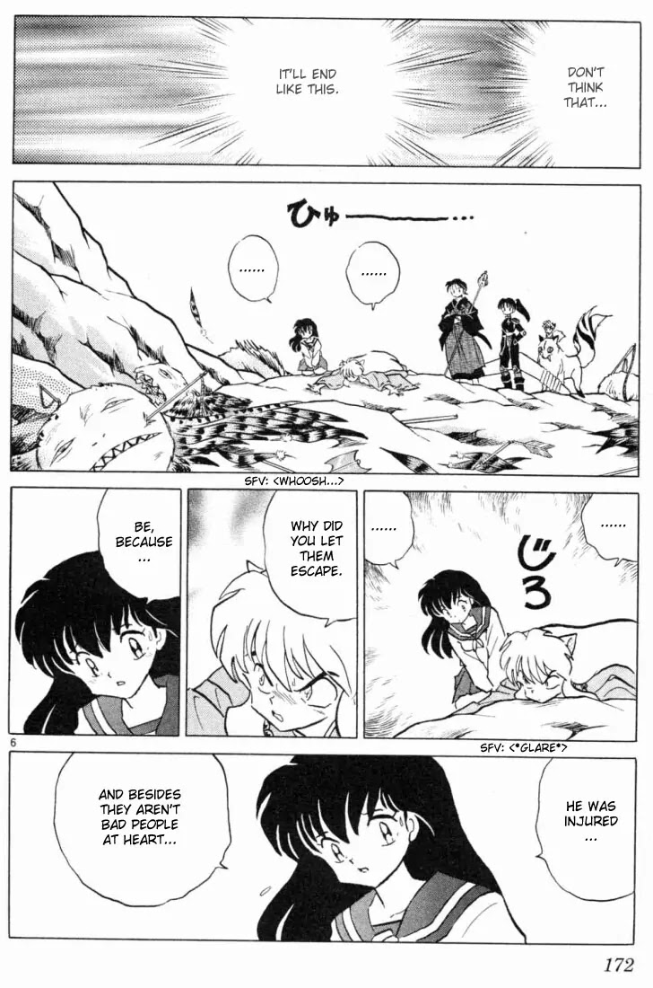 InuYasha Chapter 138 page 6 - Chapter 138: Why I Let Them Escape