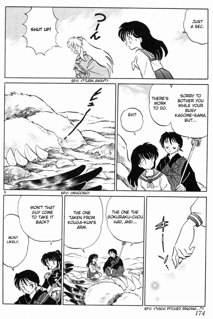 InuYasha Chapter 138 page 8 - Chapter 138: Why I Let Them Escape