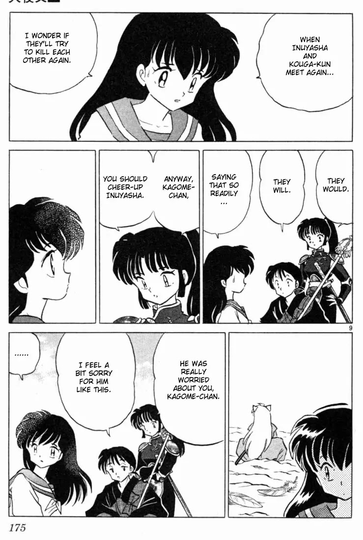 InuYasha Chapter 138 page 9 - Chapter 138: Why I Let Them Escape