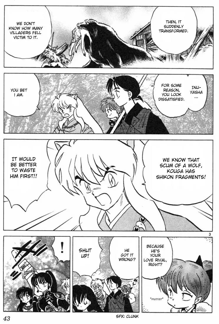 InuYasha Chapter 141 page 3 - Chapter 141: Pursuit