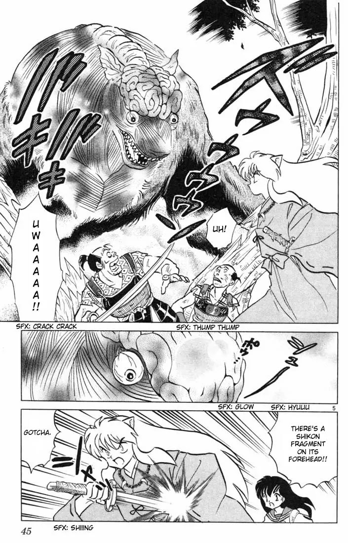 InuYasha Chapter 141 page 5 - Chapter 141: Pursuit