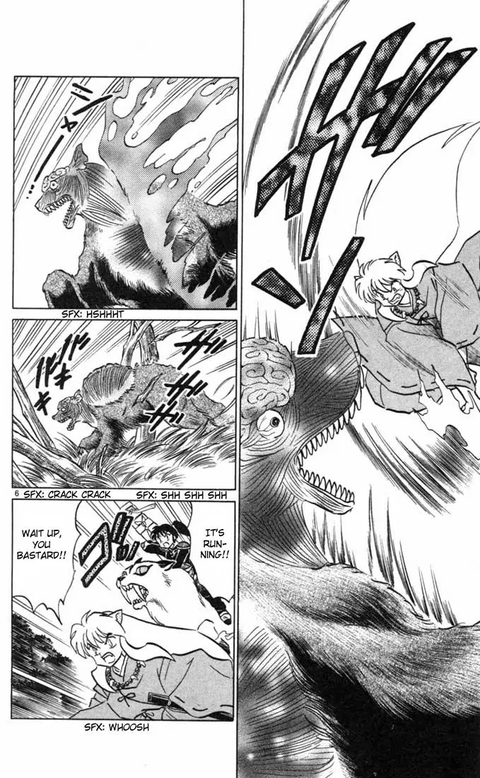 InuYasha Chapter 141 page 6 - Chapter 141: Pursuit