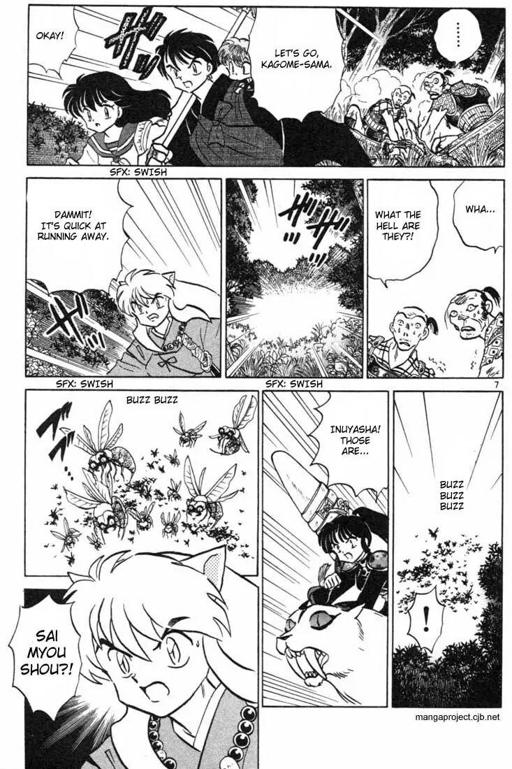InuYasha Chapter 141 page 7 - Chapter 141: Pursuit
