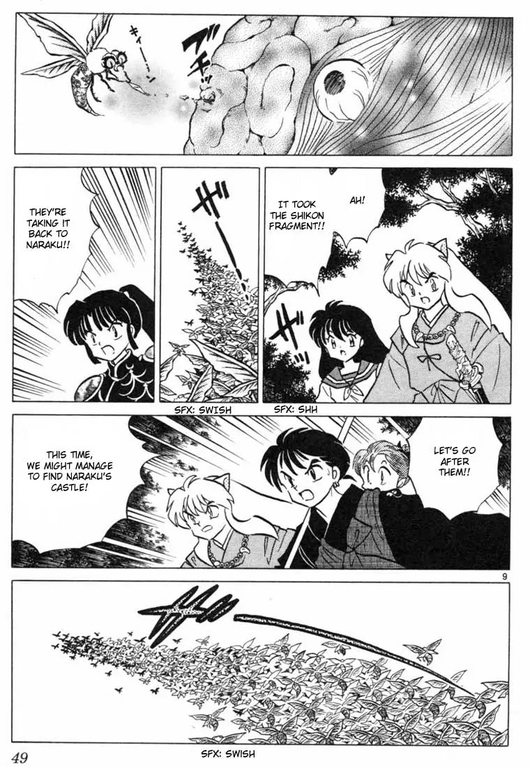 InuYasha Chapter 141 page 9 - Chapter 141: Pursuit