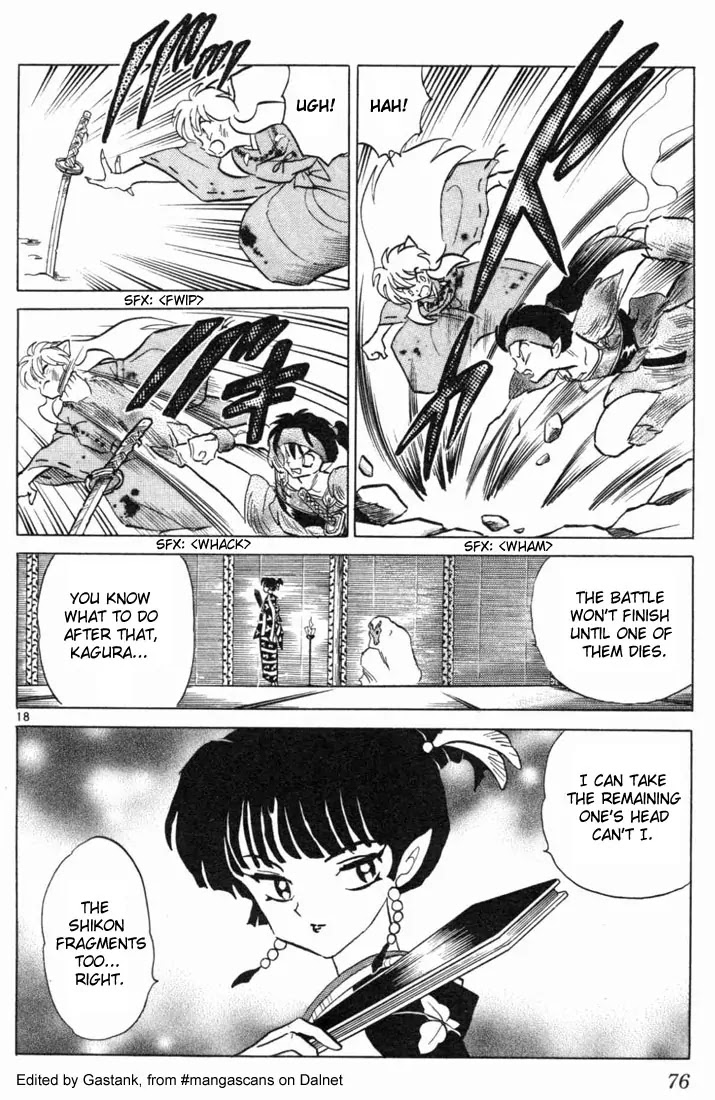 InuYasha Chapter 142 page 18 - Chapter 142: The Corpse Dance