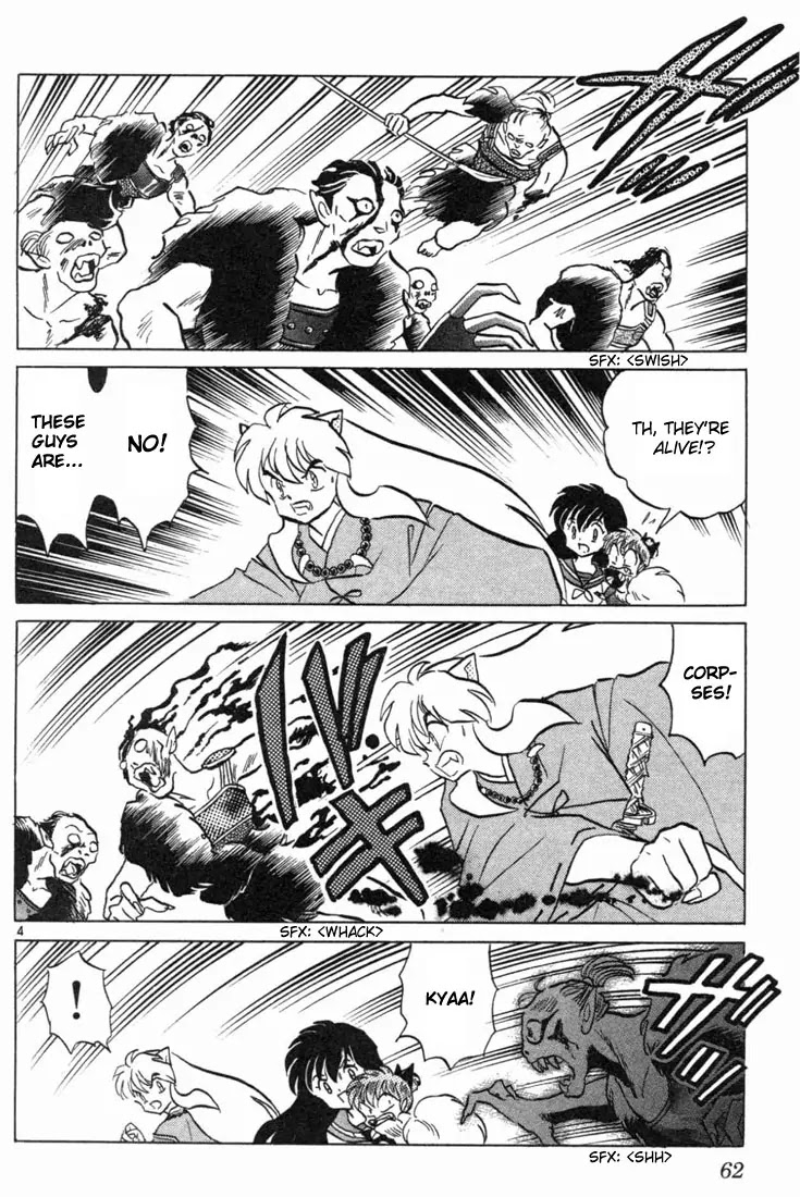 InuYasha Chapter 142 page 4 - Chapter 142: The Corpse Dance