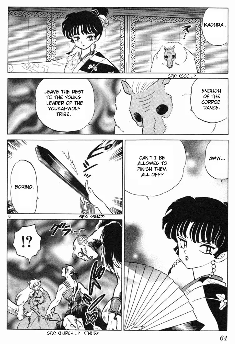 InuYasha Chapter 142 page 6 - Chapter 142: The Corpse Dance