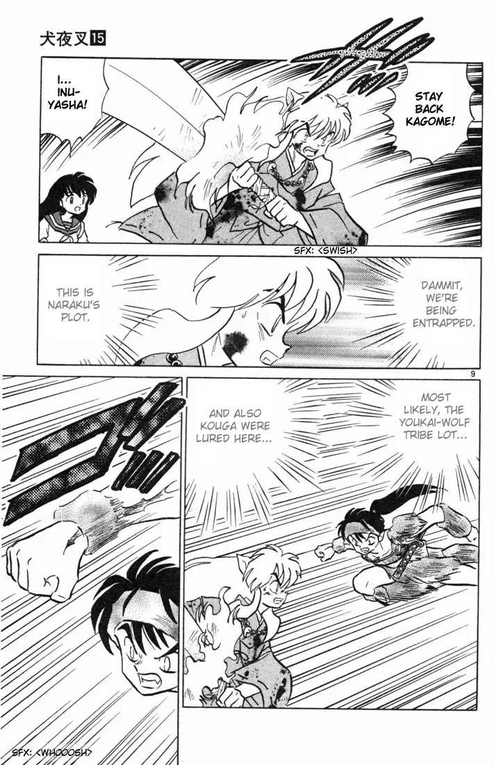InuYasha Chapter 142 page 9 - Chapter 142: The Corpse Dance